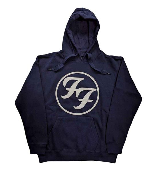 Foo Fighters: FF Logo - Navy Blue Pullover Hoodie