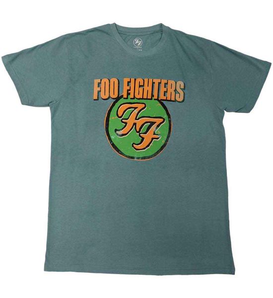 Foo Fighters: Graff (Eco Friendly) - Blue T-Shirt