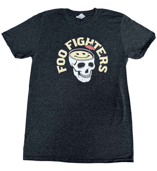 Foo Fighters: Skull Cocktail - Heather T-Shirt