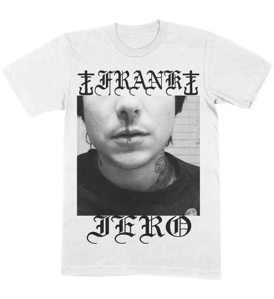 Frank Iero: Nose Bleed - White T-Shirt