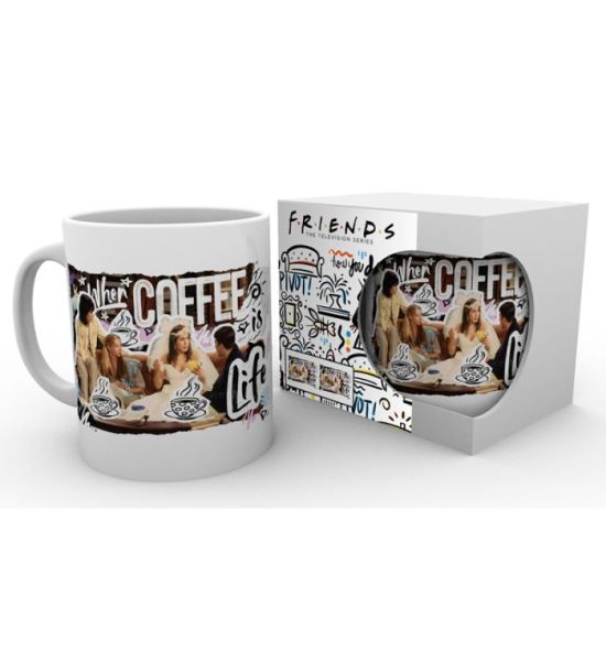 Friends: Coffee is Life Mug