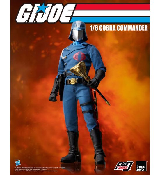 G.I. Joe: Cobra Commander FigZero Action Figure 1/6 (30cm)