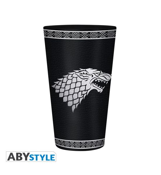 Game of Thrones: Stark 400ml Glass