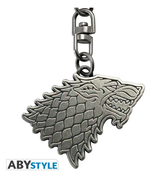 Game of Thrones: Stark Metal Keychain