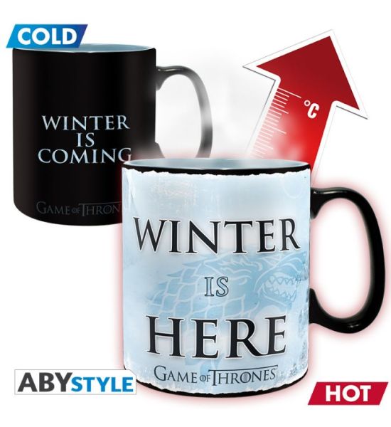 Game of Thrones: Winter is Here Heat Change Mug Preorder