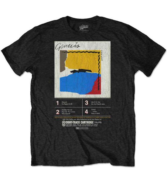 Genesis: ABACAB 8-Track - Black T-Shirt