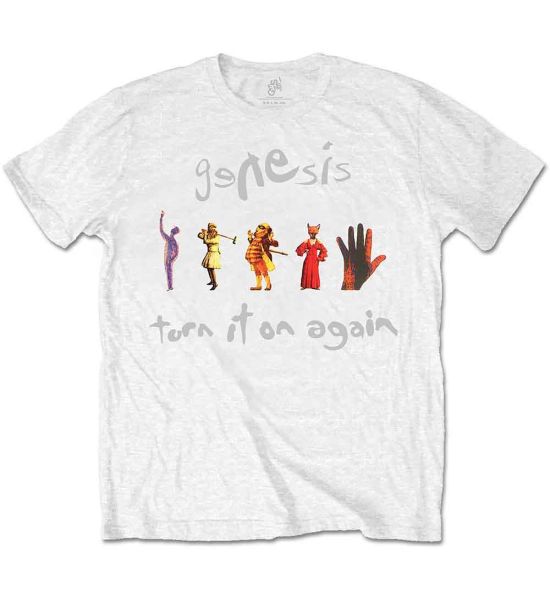 Genesis: Turn It On Again - White T-Shirt