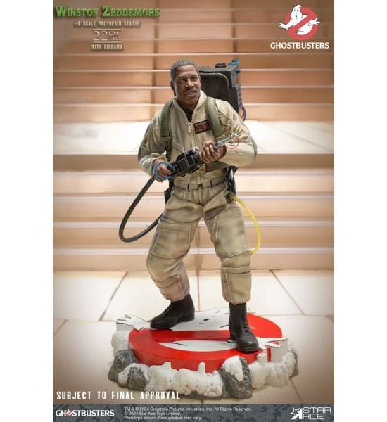 Ghostbusters: Winston Zeddemore Resin Statue 1/8 (22cm) Preorder