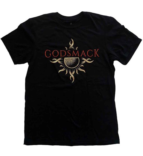 Godsmack: Sun Logo - Black T-Shirt