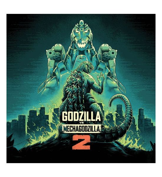 Godzilla versus Mechagodzilla II: Original Motion Picture Soundtrack by Akira Ifukube (Variant) (Vinyl 2xLP)