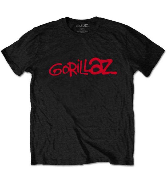 Gorillaz: Logo - Black T-Shirt