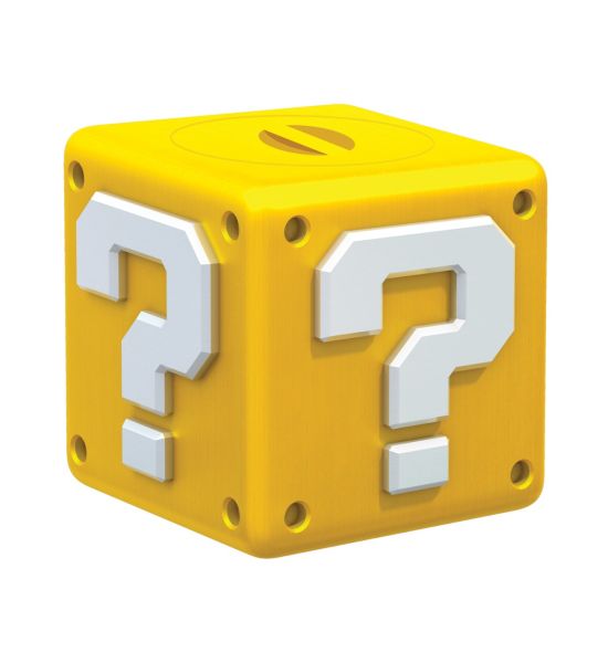 Super Mario: Question Mark Block Cookie Jar Preorder