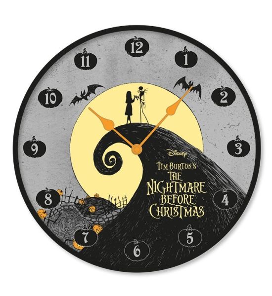 Nightmare Before Christmas: Jack & Sally Clock