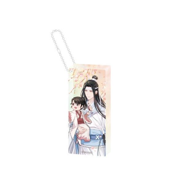 Grandmaster of Demonic Cultivation: Lan Wangji Acrylic Domino Keychain Wu Wang Ver. (6cm) Preorder