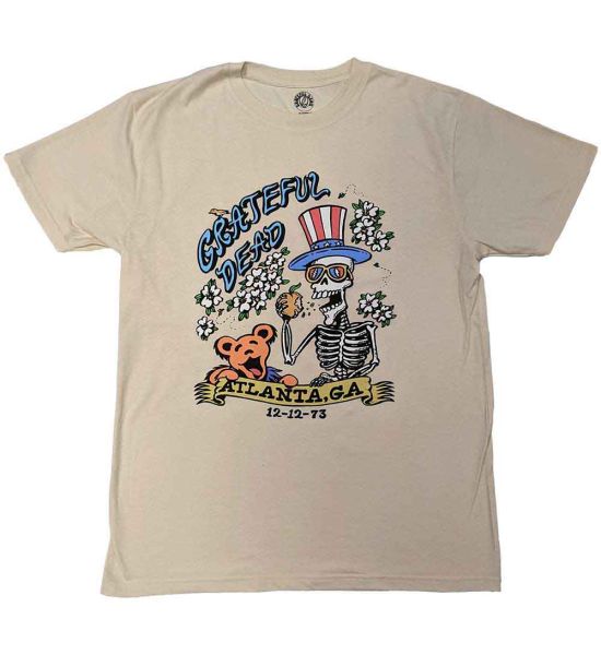 Grateful Dead: Atlanta Flowers - Natural T-Shirt