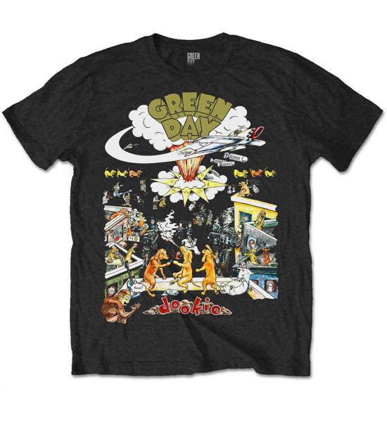 Green Day: 1994 Tour - Black T-Shirt