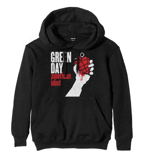 Green Day: American Idiot - Black Pullover Hoodie