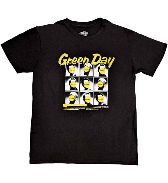 Green Day: Nimrod - Black T-Shirt