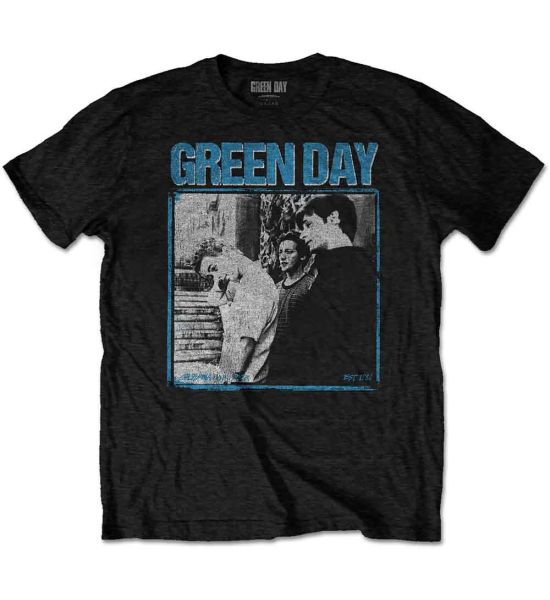 Green Day: Photo Block - Black T-Shirt