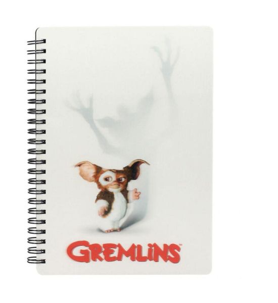 Gremlins: Notebook with 3D-Effect (White)