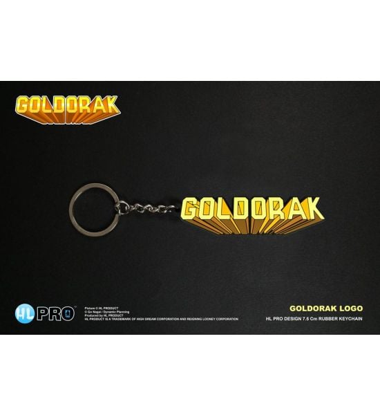 Grendizer: Goldorak Logo Rubber Keychain (7cm)