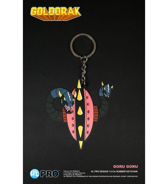 Grendizer: Goru Goru Rubber Keychain (7cm)