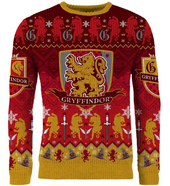 Harry Potter: The Gift Of Gryffindor Ugly Christmas Sweater/Jumper