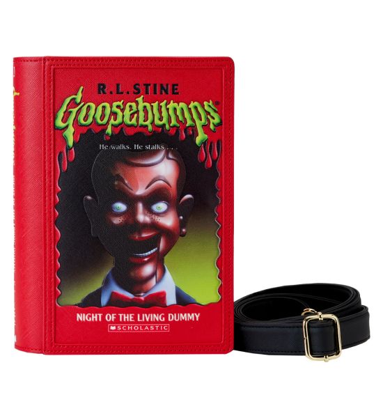 Loungefly Goosebumps: Slappy Book Cover Crossbody Bag