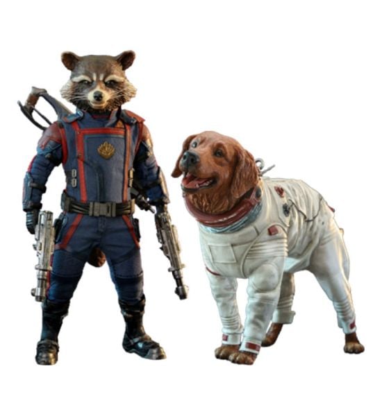 Guardians of the Galaxy Vol. 3: Rocket & Cosmo Movie Masterpiece Action Figure 1/6 (16cm) Preorder