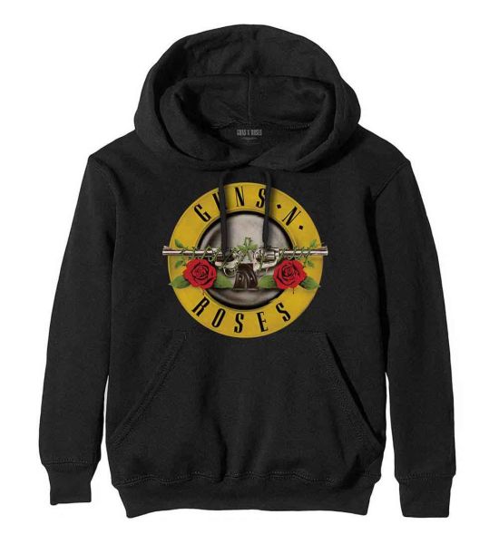 Guns N' Roses: Classic Logo - Black Pullover Hoodie