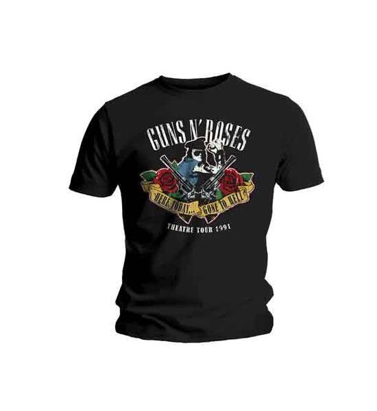 Guns N' Roses: Here Today & Gone To Hell - Black T-Shirt