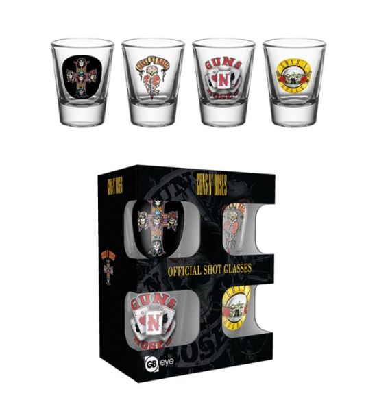 Guns N Roses: Set Of 4 Shooters 