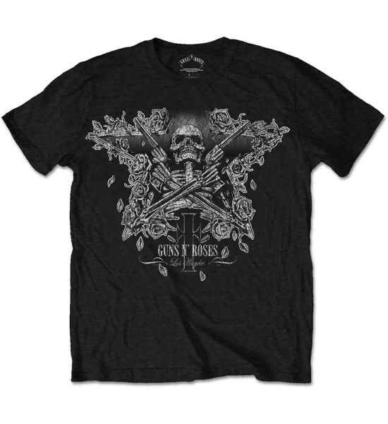 Guns N' Roses: Skeleton Guns - Black T-Shirt