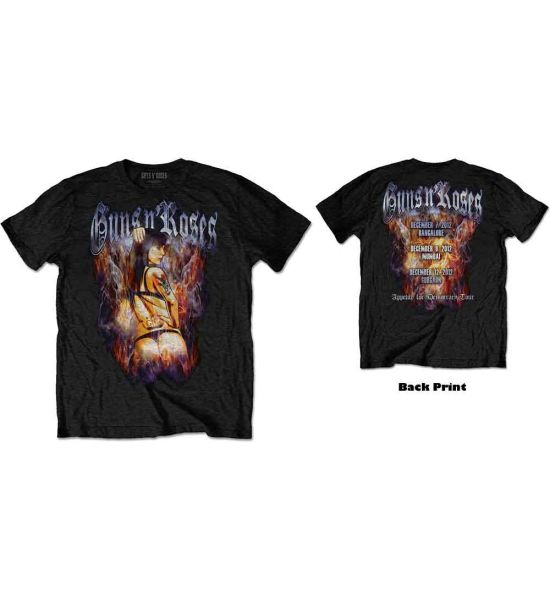 Guns N' Roses: Torso (Back Print) - Black T-Shirt