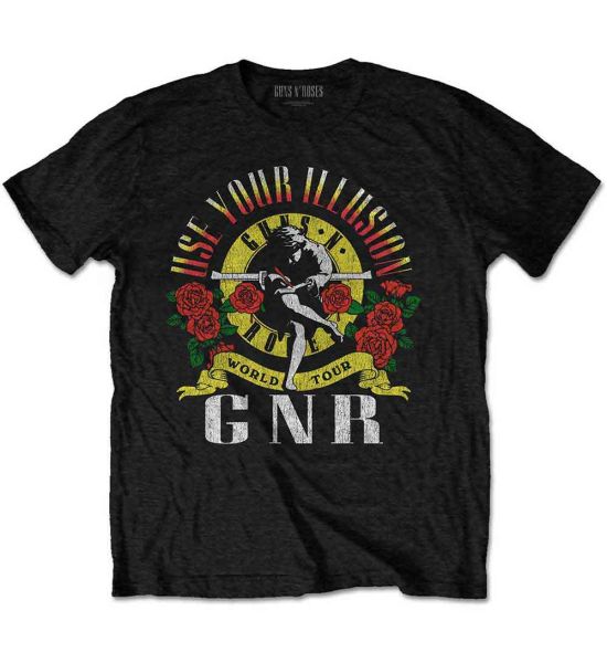 Guns N' Roses: UYI World Tour - Black T-Shirt