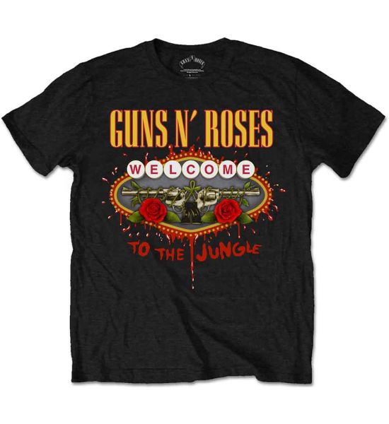 Guns N' Roses: Welcome to the Jungle - Black T-Shirt