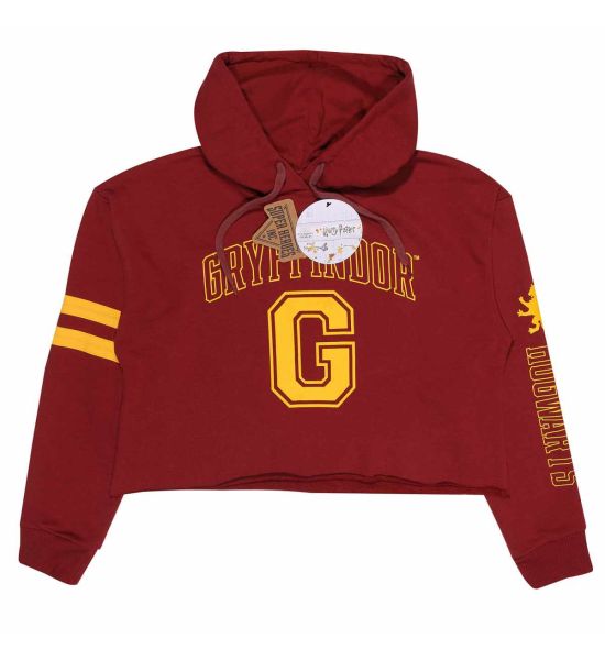 Harry Potter: College Style Gryffindor Cropped Hoodie