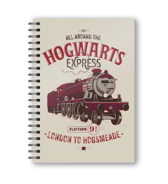 Harry Potter: All Aboard the Hogwarts Express 3D-Effect Notebook Preorder