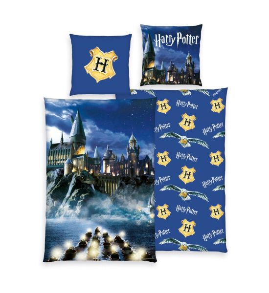 Harry Potter: Blue Duvet Set (135cm x 200cm / 80cm x 80cm) Preorder