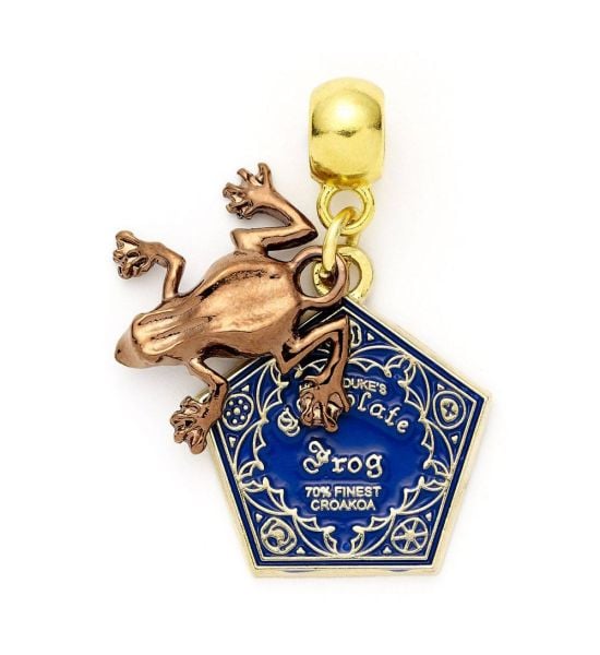 Harry Potter: Charm Chocolate Frog (Gold Plated) Preorder