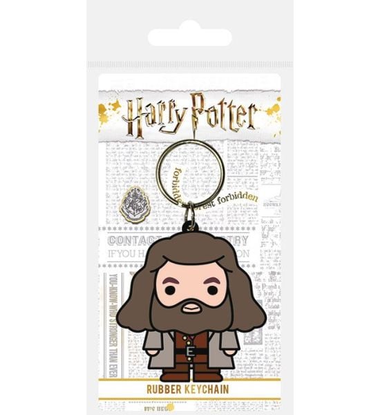 Harry Potter: Chibi Hagrid Rubber Keychain (6cm) Preorder