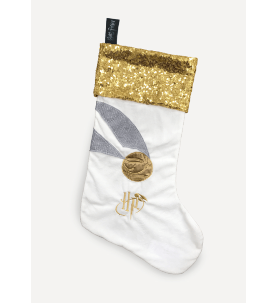 Harry Potter: Christmas Magic Golden Snitch Stocking