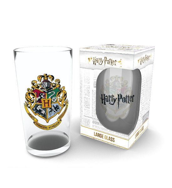 Harry Potter: Crest 400ml Glass