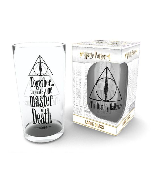 Harry Potter: Deathly Hallows 400ml Glass