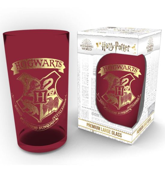 Harry Potter: Emblem 400ml Glass