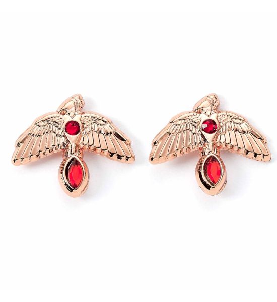 Harry Potter: Fawkes Earrings (Gold plated) Preorder