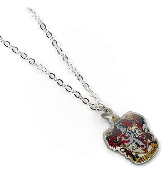 Harry Potter: Gryffindor Crest Pendant & Necklace (Silver Plated) Preorder