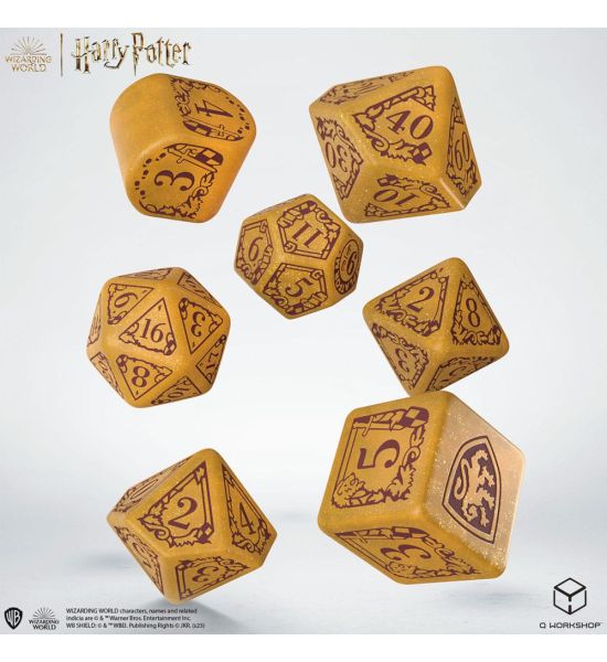 Harry Potter: Gryffindor Modern Dice Set - Gold (7)