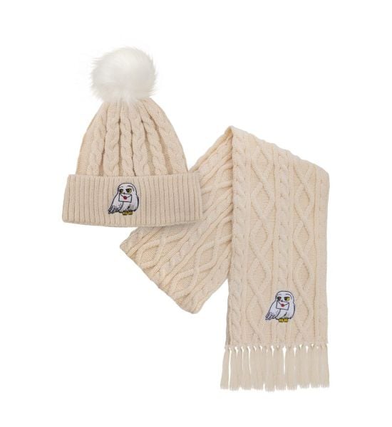 Harry Potter: Hedwig Beanie & Scarf Set for Kids