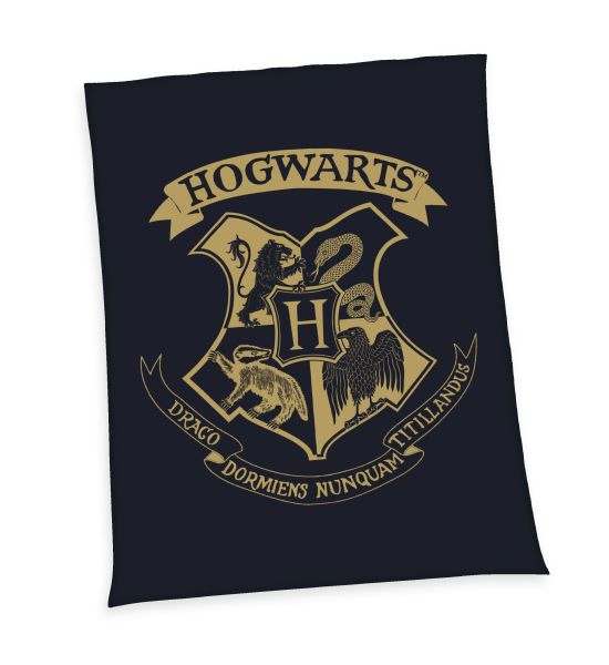 Harry Potter: Hogwarts Fleece Blanket (150cm x 200cm) Preorder